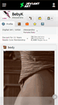 Mobile Screenshot of bebyk.deviantart.com