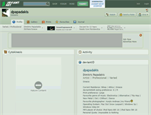 Tablet Screenshot of dpapadakis.deviantart.com