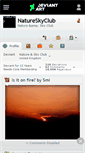 Mobile Screenshot of natureskyclub.deviantart.com