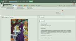 Desktop Screenshot of featherae33.deviantart.com