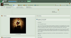 Desktop Screenshot of mzebony.deviantart.com