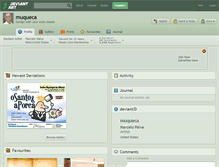 Tablet Screenshot of muqueca.deviantart.com