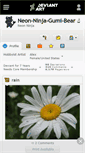 Mobile Screenshot of neon-ninja-gumi-bear.deviantart.com