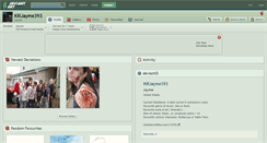Desktop Screenshot of killjayme393.deviantart.com