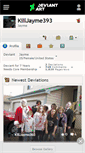 Mobile Screenshot of killjayme393.deviantart.com
