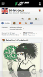 Mobile Screenshot of bil-let-doux.deviantart.com