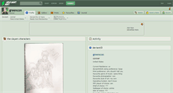 Desktop Screenshot of greencon.deviantart.com
