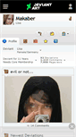 Mobile Screenshot of makaber.deviantart.com