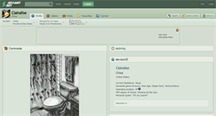 Desktop Screenshot of clairalise.deviantart.com