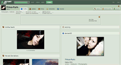 Desktop Screenshot of prince-purin.deviantart.com