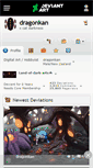 Mobile Screenshot of dragonkan.deviantart.com