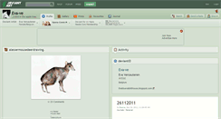 Desktop Screenshot of eva-ve.deviantart.com