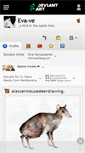 Mobile Screenshot of eva-ve.deviantart.com