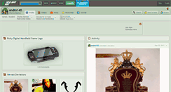 Desktop Screenshot of andro140.deviantart.com