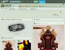 Tablet Screenshot of andro140.deviantart.com