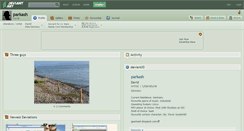 Desktop Screenshot of parkash.deviantart.com
