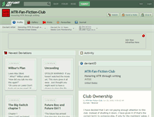 Tablet Screenshot of mtr-fan-fiction-club.deviantart.com