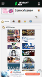 Mobile Screenshot of comicvixens.deviantart.com