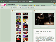 Tablet Screenshot of comicvixens.deviantart.com