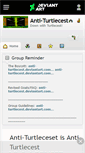 Mobile Screenshot of anti-turtlecest.deviantart.com
