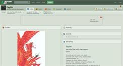 Desktop Screenshot of feyhin.deviantart.com