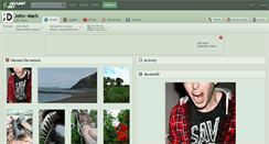 Desktop Screenshot of john--mark.deviantart.com