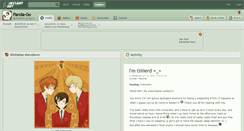Desktop Screenshot of panda-go.deviantart.com