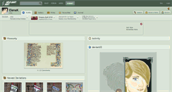 Desktop Screenshot of elenek.deviantart.com