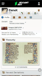 Mobile Screenshot of elenek.deviantart.com