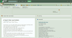 Desktop Screenshot of kisshuskoneko-kun.deviantart.com