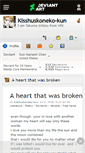 Mobile Screenshot of kisshuskoneko-kun.deviantart.com