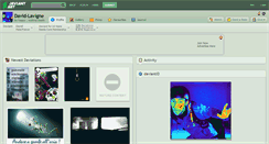 Desktop Screenshot of david-lavigne.deviantart.com