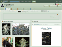 Tablet Screenshot of happilydayzed.deviantart.com