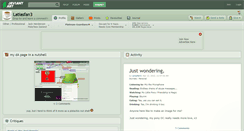 Desktop Screenshot of latiasfan3.deviantart.com