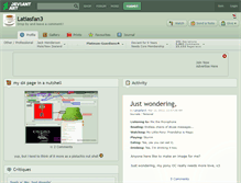 Tablet Screenshot of latiasfan3.deviantart.com