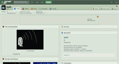 Desktop Screenshot of msdd.deviantart.com