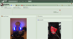 Desktop Screenshot of daniphae.deviantart.com