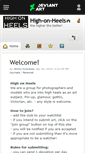 Mobile Screenshot of high-on-heels.deviantart.com