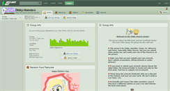 Desktop Screenshot of dinky-hooves.deviantart.com