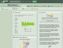 Tablet Screenshot of dinky-hooves.deviantart.com