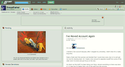 Desktop Screenshot of freezeframer.deviantart.com