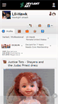 Mobile Screenshot of lil-hawk.deviantart.com