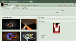 Desktop Screenshot of imax3d.deviantart.com