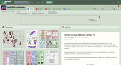 Desktop Screenshot of kasaixharvestmoon.deviantart.com