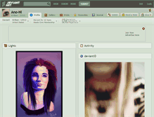 Tablet Screenshot of ano-ni.deviantart.com