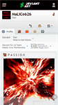 Mobile Screenshot of malice626.deviantart.com