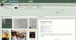Desktop Screenshot of flameroller56.deviantart.com