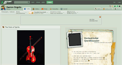 Desktop Screenshot of daeron-singollo.deviantart.com