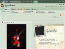Tablet Screenshot of daeron-singollo.deviantart.com