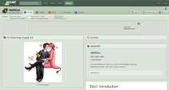 Desktop Screenshot of melikina.deviantart.com